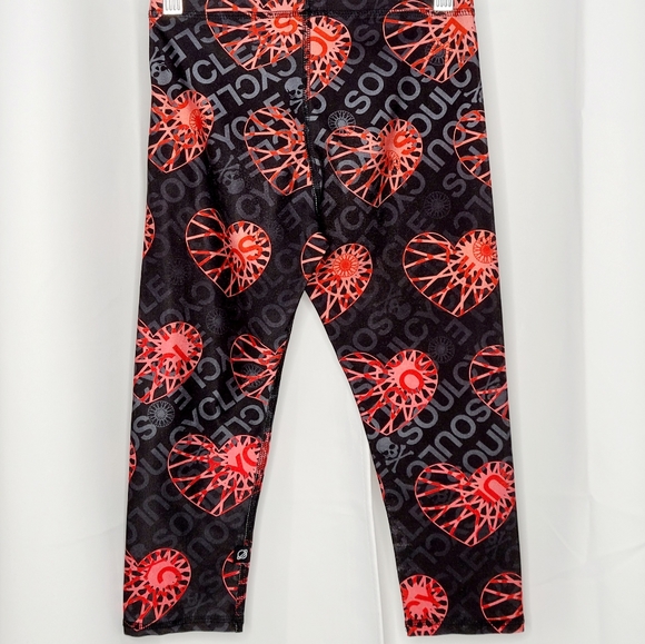 SOULCYCLE x TEREZ Girls "Wheels & Hearts" Capri - Picture 4 of 6